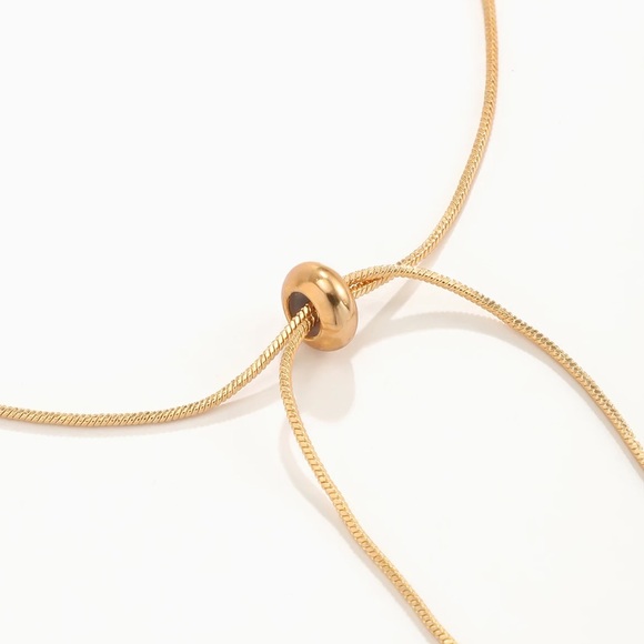 🆕 3/$30 Minimalistic Gold Adjustable Thin Anklet - Picture 3 of 6